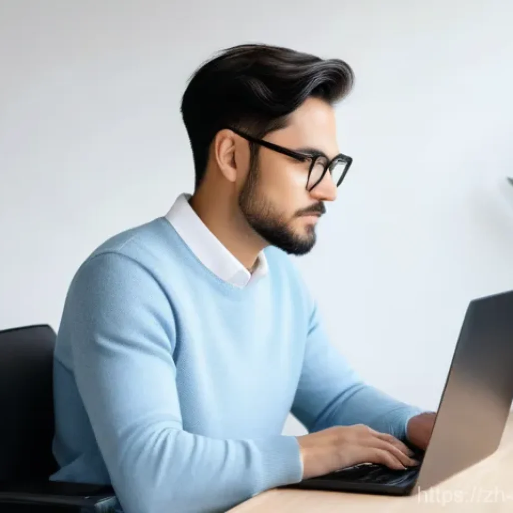 집에서 할 수 있는 업무 활용법 - **A highly productive and serene home office setup.** The image features a bright, minimalist worksp...