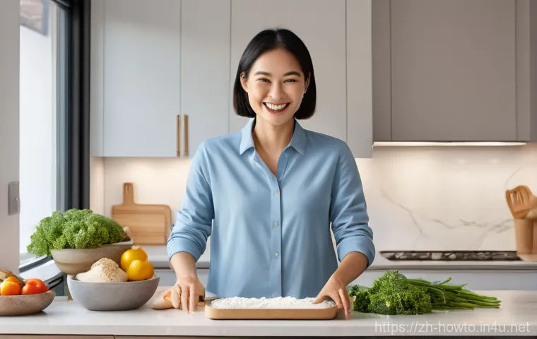 구글 홈과 연동된 기기 활용법 - Prompt 1: Hands-Free Kitchen Convenience**