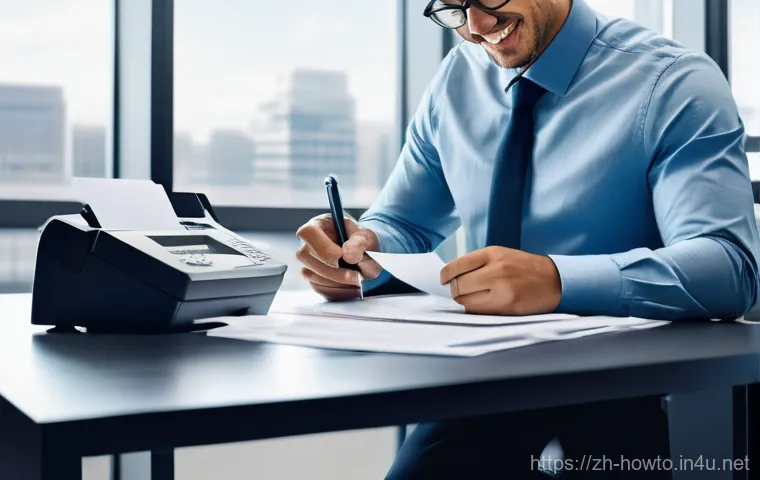 DocuSign 활용법 - **Prompt:** A dynamic split image illustrating the stark contrast between traditional and modern con...